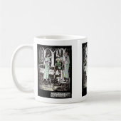 Dame van het meer over Excalibur Koffiemok (Links)