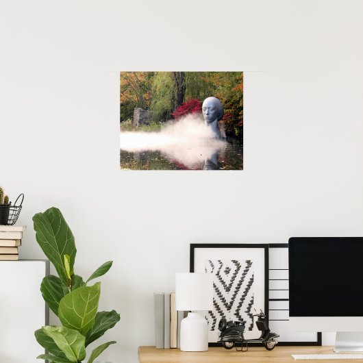 Dame van het meer poster (Thuiskantoor)