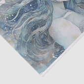 Dame van het meer tissuepapier (Detail)