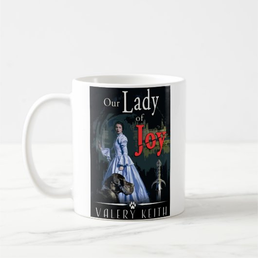 Dame van Joy Book 1 Coffee Mok (Links)