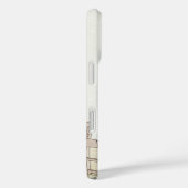 dame van Mode, Haute Couture Fur Coat Case-Mate iPhone Case (Achterkant / Rechts)