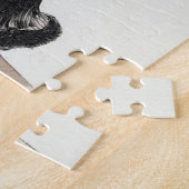  dame van Mode, Haute Couture Fur Coat Legpuzzel (Zijkant)