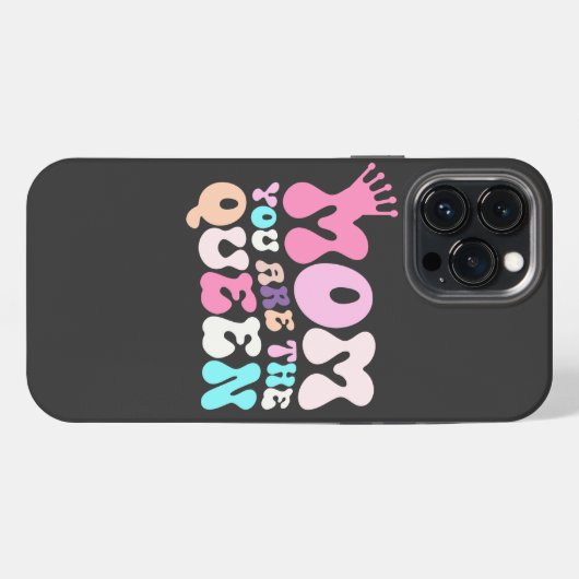 Dame van ons hart, Moederschap Gift, Moederdag iPhone Hoesje (Achterkant horizontaal)