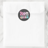Dame van ons hart, Moederschap Gift, Moederdag Ronde Sticker (Tas)
