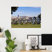 Dame van San Francisco Poster (Thuiskantoor)