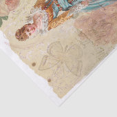 Dame wacht tissuepapier (Detail)