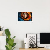 Dame Wijsheid Poster (Thuiskantoor)