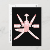 damembleem briefkaart (Voorkant / Achterkant)