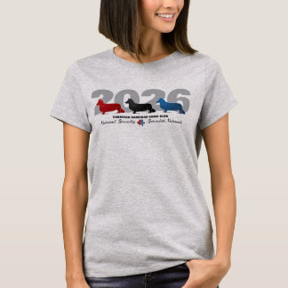 Dames 2026 Cardigan Specialty T-shirt - licht