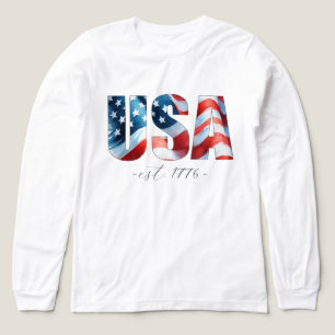 Dames 4 juli Graphic T - shirts