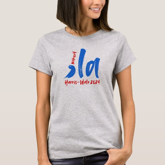 Dames 4 Kamala T-shirt voor dames (Voorkant)