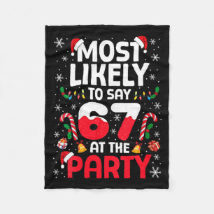 Dames 67 Grappige Kerst Meme Het Meest Waarschijnl Fleece Deken