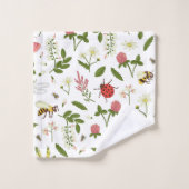 Dames Abeilles et Papillons (Gant de toilette)