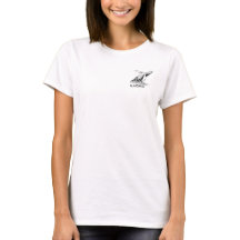 Dames ALAXSXAQ - T-shirt de baleine de bosse