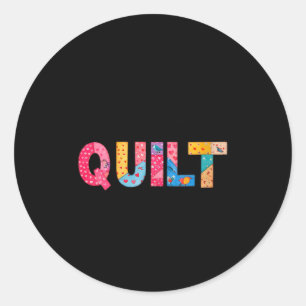 Dames Als Het Leven Je Restjes Geeft, Maak Een Dek Ronde Sticker