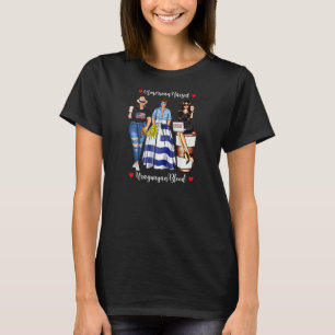 Dames Amerikaans Opgevoed Uraguyaans Bloed Usa Vla T-shirt