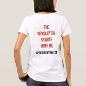 Dames APB Revolution T-shirt (Achterkant)