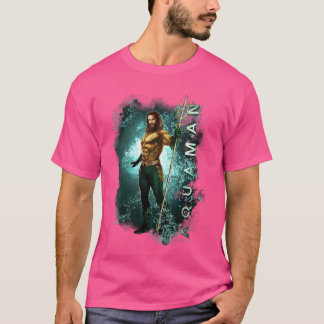 Dames Aquaman Film Mariene Leven VNeck grappig T-shirt