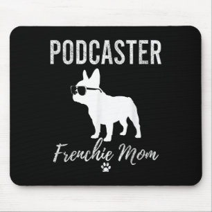 Dames Aster Frenchie Moeder T-shirt Grappige Hond Muismat