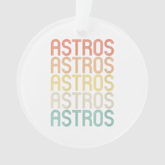 Dames Astros Ornament (voorkant)