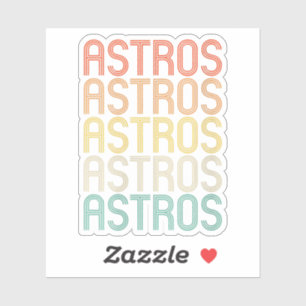 Dames Astros Sticker