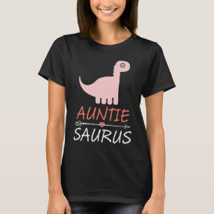 Dames Auntisaurus Dinosaurus Rex Tante Kleurrijk P T-shirt