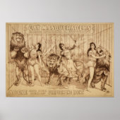 Dames avec exécution LIONS Act VAUDEVILLE Poster (Devant)