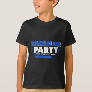 Dames Bachelor Loading Bruidegom Bruid Feest Grapp T-shirt
