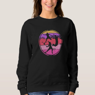 Dames Badminton Vintage voor een Badmintonspeler Trui