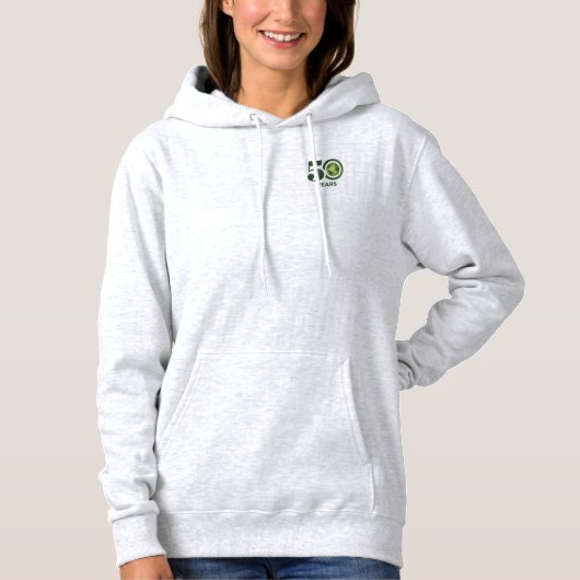 Dames basic hooded sweater hoodie (Voorkant)
