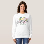 -Dames Basic Sweatshirt (Voorkant volledig)