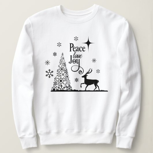 -Dames Basic Sweatshirt (Design voorkant)