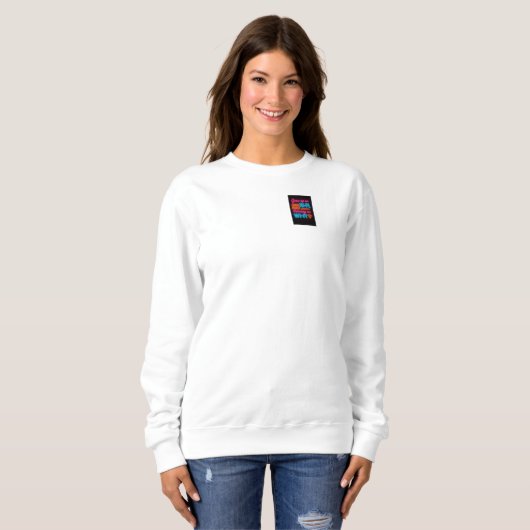 Dames Basic Sweatshirt (Voorkant volledig)