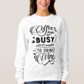 -Dames Basic Sweatshirt (Voorkant)