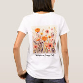 Dames Basic T-Shirt (Achterkant)