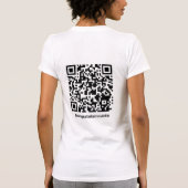 Dames Basic T-Shirt (Achterkant)