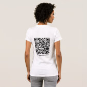 Dames Basic T-Shirt (Achterkant volledig)