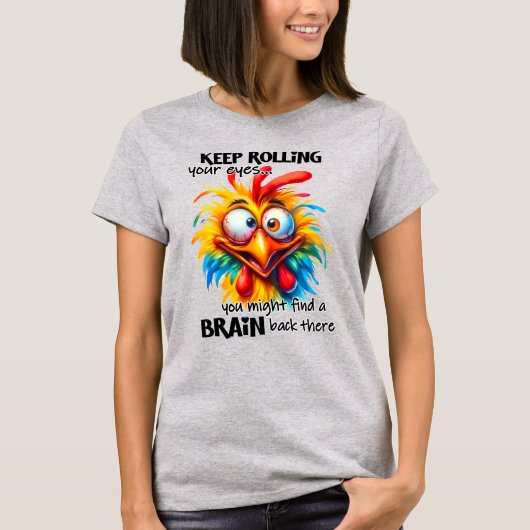 Dames Basic T-Shirt (Voorkant)