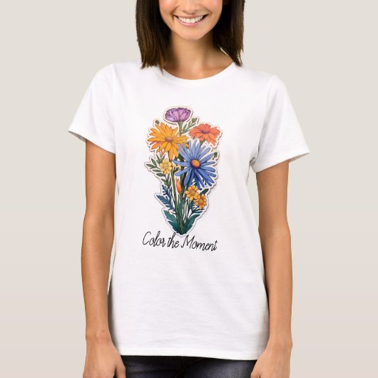 Dames Basic T-Shirt (Voorkant)