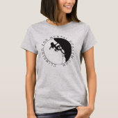 Dames basic T-shirt (Voorkant)