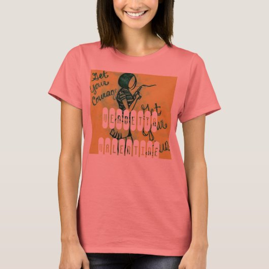 Dames Basic T-shirt (Voorkant)