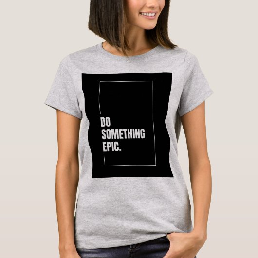 Dames Basic T-Shirt (Voorkant)