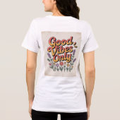 Dames basic T-shirt (Achterkant)