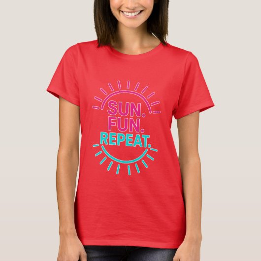Dames Basic T-Shirt (Voorkant)