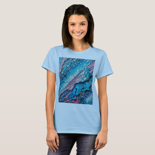 Dames Basic T-shirt (Voorkant volledig)