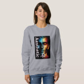 Dames Basic T-shirt met capuchon (Voorkant volledig)