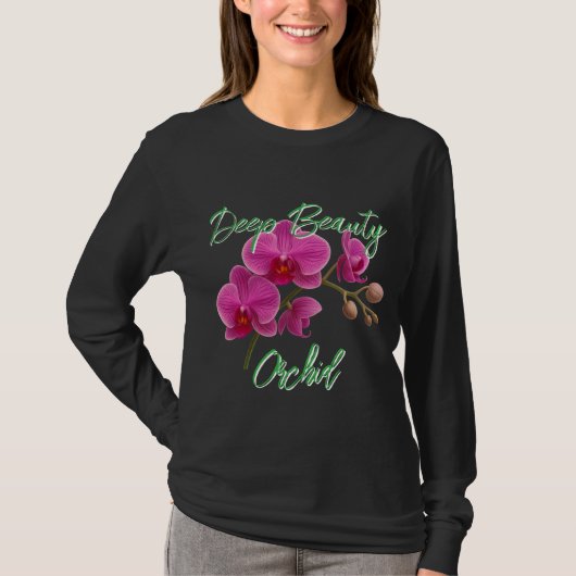 Dames Basic T-shirt met lange mouwen (Voorkant)