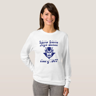 Dames Basic T-shirt met lange mouwen