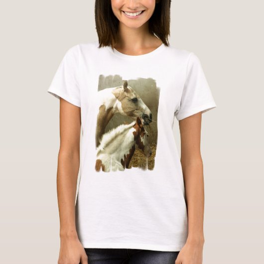 Dames Basic T-Shirt Sjabloon - Gepersonaliseerd (Voorkant)