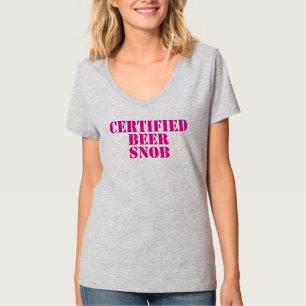 Dames Beer Snob T-Shirt